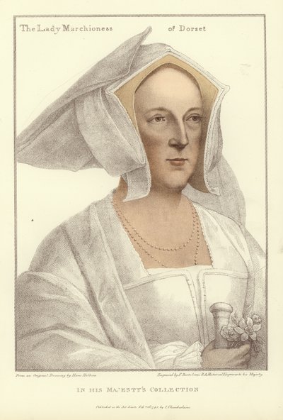 फ्रांसिस, द मार्चियन ऑफ़ डोरसेट (एक्वाटिंट) द्वारा Hans Holbein der Jüngere