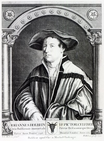 हंस होल्बिन द यंगर, बार्थोलोमस ह्वेनर, 1790 द्वारा उत्कीर्ण द्वारा हंस होल्बिन द यंगर