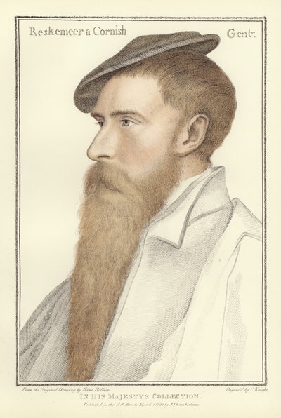जॉन रेसकिमर (एक्वाटिंट) द्वारा Hans Holbein der Jüngere