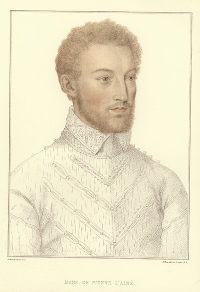 महाशय डी पिएने द ऐने (एक्वाटिंट) द्वारा Hans Holbein der Jüngere