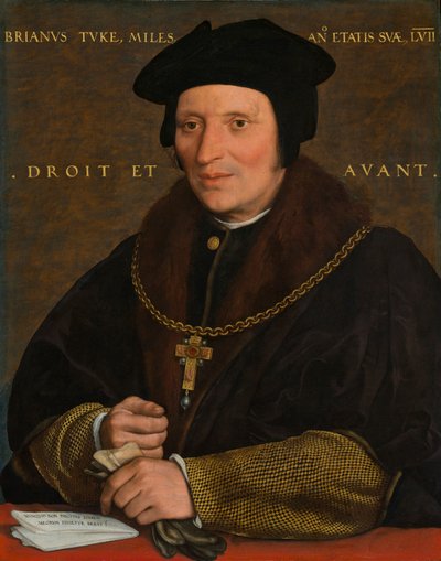 सर ब्रायन ट्यूक, c.1527-8 या c.1532-34 (पैनल पर तेल) द्वारा हंस होल्बिन द यंगर