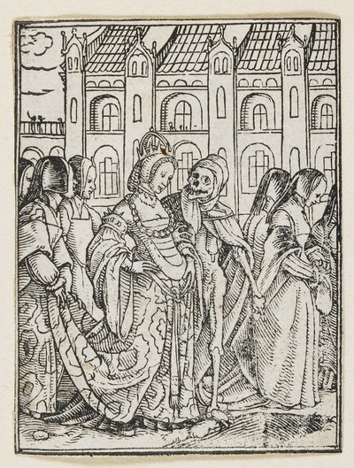 डांस ऑफ़ द डेथ ऑफ़ द डेथ (लियोन्स), 1538, 1523-1526 द्वारा हंस होल्बिन द यंगर
