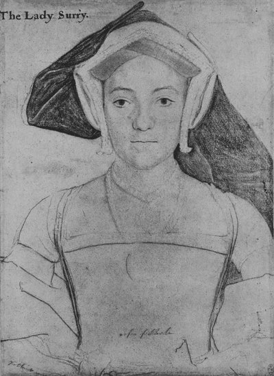 फ्रांसिस, काउंटेस ऑफ़ सरे, c1532-1533 1945 द्वारा हंस होल्बिन द यंगर