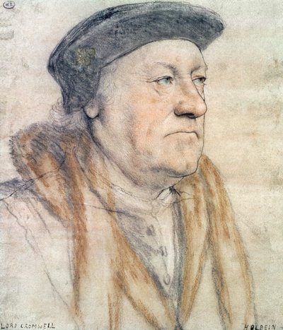 जॉर्ज नेविल, तीसरा बैरन बर्गवेनी, c.1532-35 (कागज पर कलम और स्याही, चाक, धो और अंगरखा) द्वारा हंस होल्बिन द यंगर