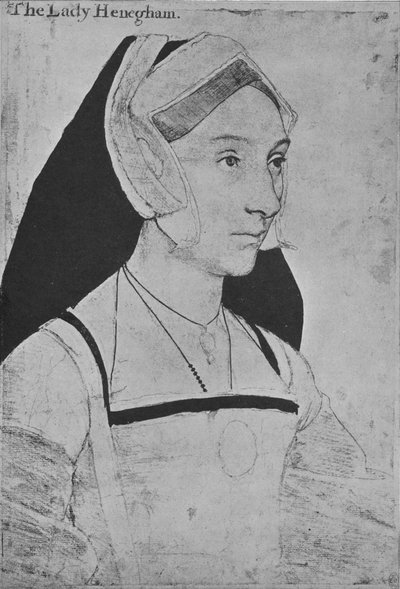 मेरी, लेडी हेवेनिंगम, c1532-1543 1945 द्वारा हंस होल्बिन द यंगर
