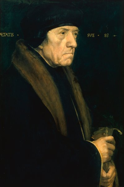 डॉ जॉन चेम्बर्स का पोर्ट्रेट, c.1543 (पैनल पर तेल और तापमान) द्वारा हंस होल्बिन द यंगर