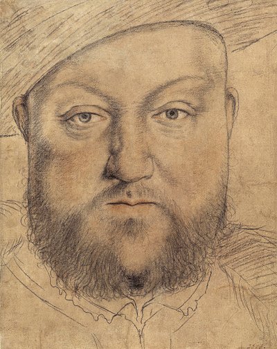 इंग्लैंड के राजा हेनरी VIII का चित्र, c.1540 द्वारा हंस होल्बिन द यंगर