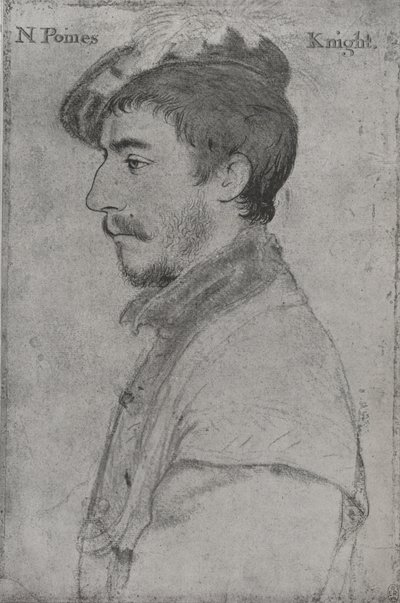 सर निकोलस पोयेंट्ज़, c1533-1543 1945 द्वारा हंस होल्बिन द यंगर