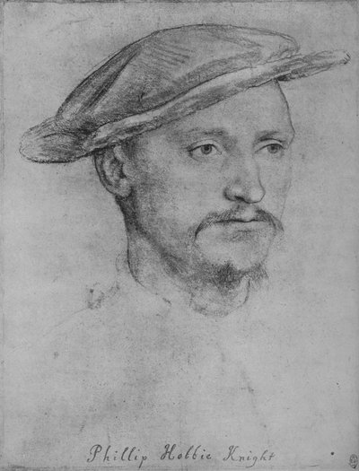 सर फिलिप होबी, c1532-1543 1945 द्वारा हंस होल्बिन द यंगर