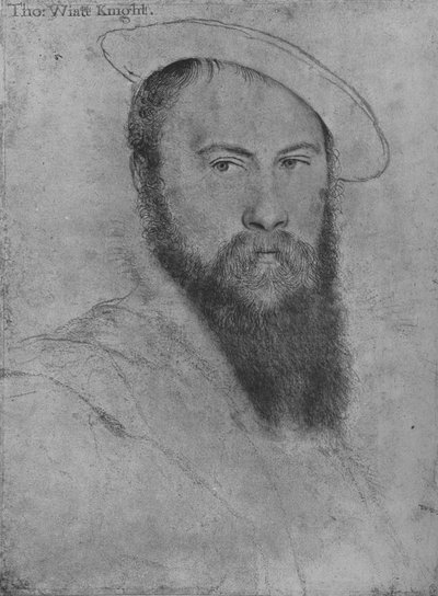 सर थॉमस व्याट, c1535-1537 1945 द्वारा हंस होल्बिन द यंगर
