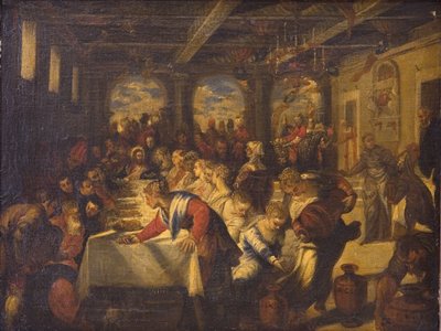 काना में विवाह द्वारा Tintoretto