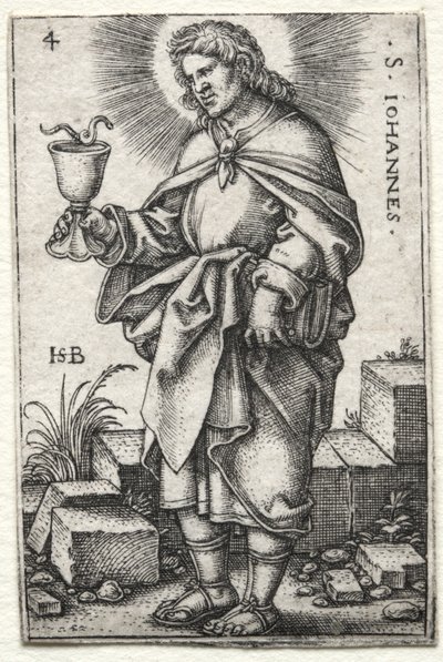 सेंट जॉन, 1545-1546। द्वारा हंस सेबाल्ड बेहम
