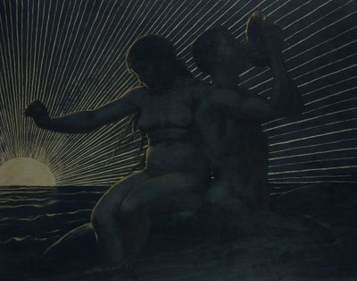 ट्राइटन की जोड़ी, 1892 द्वारा हंस थोमा
