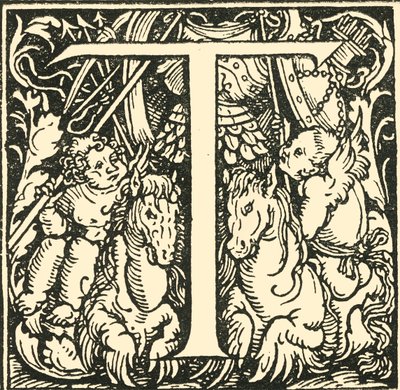 टी - हैंस वेडिट्ज़ द्वारा एक वर्णमाला, c1520-1521, 1908। द्वारा हंस वेडिट्ज़