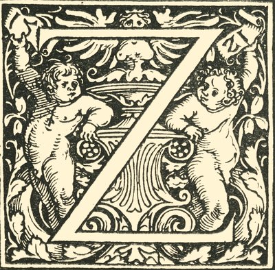 जेड - हैंस वेडिट्ज़ द्वारा एक वर्णमाला, c1520-1521, 1908। द्वारा हंस वेडिट्ज़