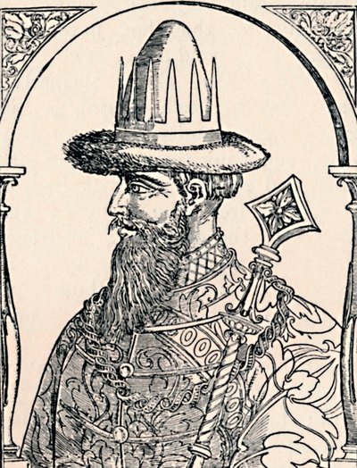सीज़र इवान द टेरिबल, 1590, 1903 द्वारा हंस वेंगेल