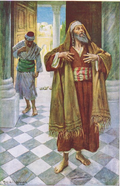 फरीसी और प्रचारक, हेरोल्ड कोपिंग पिक्चर्स से चित्रण: द क्राउन श्रृंखला, c.1920s द्वारा हेरोल्ड मैथुन