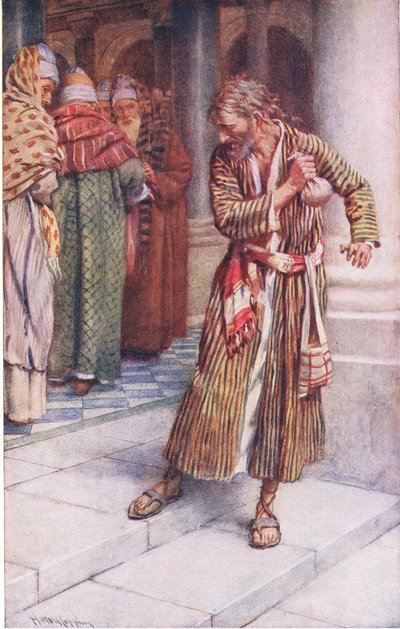 जुदास का पछतावा, हेरोल्ड कोपिंग पिक्चर्स से चित्रण: द क्राउन सीरीज़, c.1920s द्वारा हेरोल्ड मैथुन