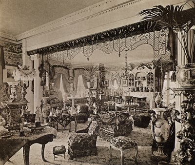 ड्राइंग रूम, विकम हॉल, केंट, 1897 द्वारा हेरोल्ड पामर