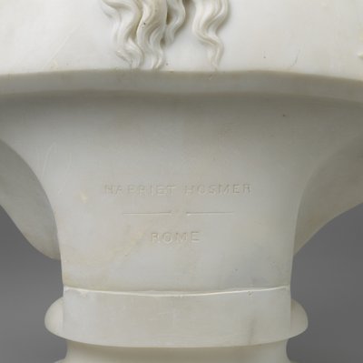 मेडुसा, c.1854 (संगमरमर) द्वारा हेरियट गुडहु होस्मर