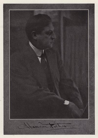हैरिसन फिशर (1875-1934), अमेरिकन इलस्ट्रेटर (b/w फोटो) द्वारा हैरिसन फिशर