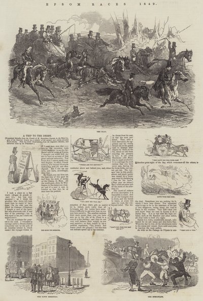 एप्सोम दौड़, 1849 द्वारा हैरिसन विलियम वियर