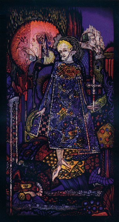 द सोंग ऑफ द मैड प्रिंस, c1917 द्वारा Harry Clarke