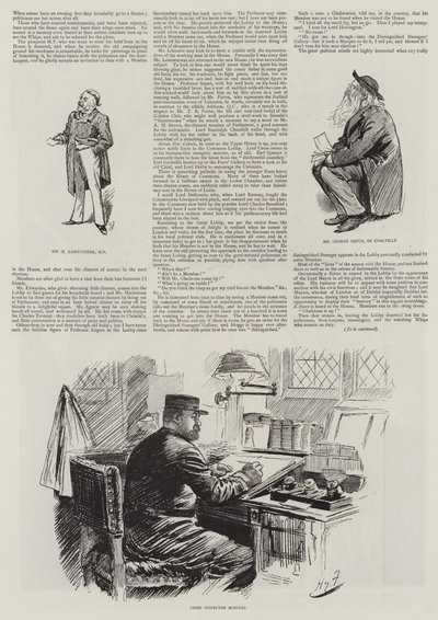 संसद में जीवन, सदन में अजनबी द्वारा Harry Furniss