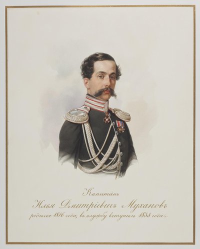 इल्या दिमित्रिच मुखानोव 1815-1893 द्वारा हाओ