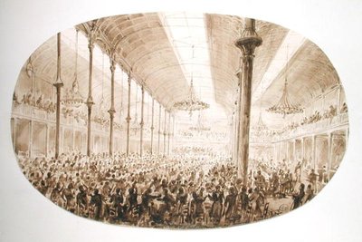 एक भोज, c.1865 द्वारा हेक्टर होरेउ
