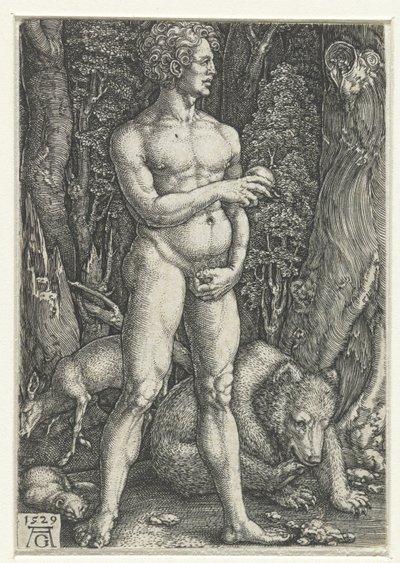 एडम द्वारा Heinrich Aldegrever