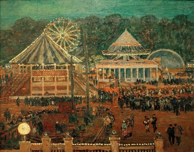 गोर्की संस्कृति और आराम का केंद्रीय पार्क, 1933। द्वारा हेनरिक वोगलर