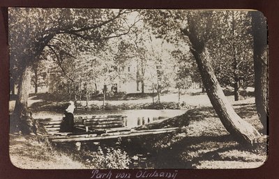 प्रथम विश्व युद्ध: 'जर्मन सेना के आक्रमण के दौरान 1914-1916 के वर्षों में यूक्रेन। एक पार्क (बी/डब्ल्यू फोटो) द्वारा हीरोज कब्रिस्तान Dsessentniki (attr।)