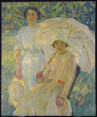 व्हाइट सनशेड  2, c.1912 द्वारा हेलेन गैलोवे मैकनिचोल