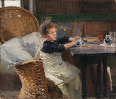 द कंवलसेंट, 1888। द्वारा Helene Schjerfbeck