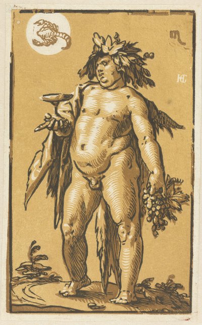Bacchus द्वारा हेंड्रिक गोल्ट्ज़ियस