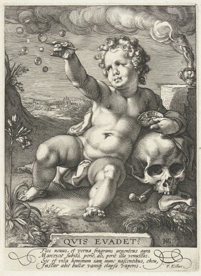 होमो बुल्ला, 1594 द्वारा Hendrik Goltzius