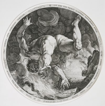 Ixion, 1588 द्वारा हेंड्रिक गोल्ट्जियस