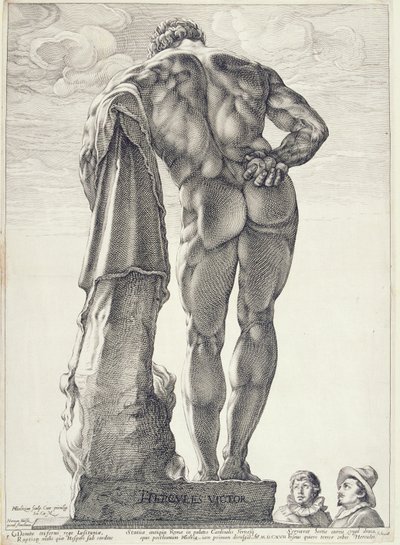 द फार्नस हरक्यूलिस, 1592 द्वारा Hendrik Goltzius