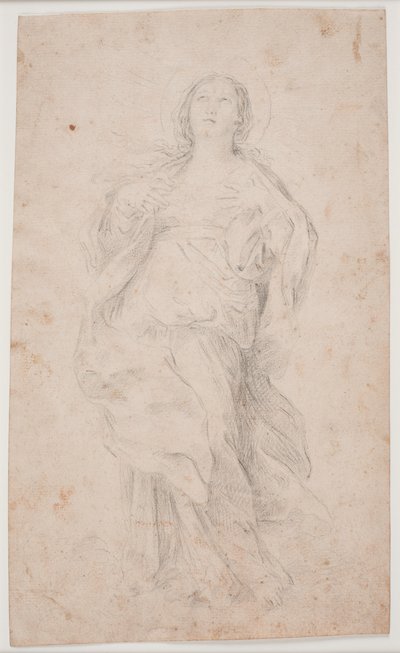 संत अगाथा खड़ी हैं द्वारा हेनरिक क्रोकी