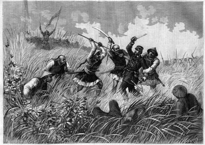 Conquete du Tonkin (वर्तमान वियतनाम) - कमांडर हेनरी रिवेरे की मृत्यु (1827-1883), मई 19 द्वारा हेनरी (बाद) मेयर