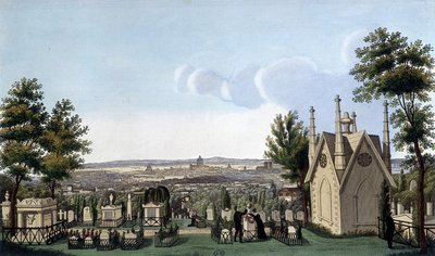 Père de Lachaise का कब्रिस्तान - Courvoisier . द्वारा द्वारा हेनरी कौरवोइज़ियर-वोइसिन