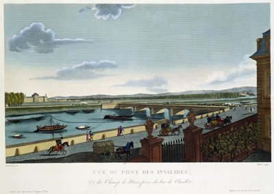 Courvoisier bridge द्वारा "" Vues de Paris "" में - Invalides के पुल का दृश्य द्वारा हेनरी कौरवोइज़ियर-वोइसिन