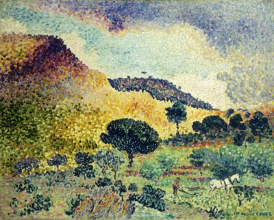 ला चाइन डेस म्योर, जून, 1906-अप्रैल 1907 द्वारा हेनरी एडमंड क्रॉस