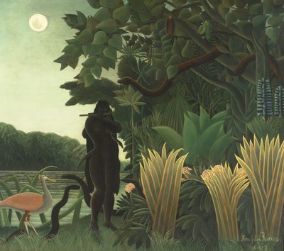 द स्नेक चार्मर द्वारा Henri J.F. Rousseau