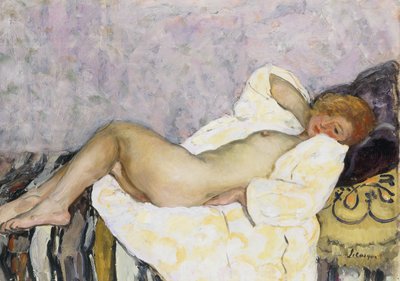 पुनरावर्ती नग्न; नग्न परत, द्वारा Henri Lebasque