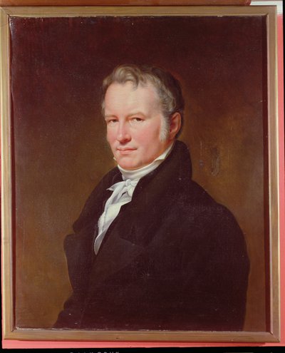 बैरन अलेक्जेंडर वॉन हम्बोल्ट (1769-1859) c.1835 द्वारा हेनरी लेहमन