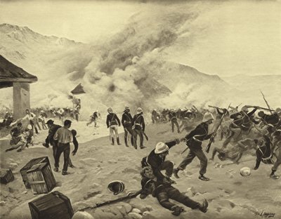 रुड़की के बहाव की रक्षा, 1879 (गुरुत्वाकर्षण) द्वारा हेनरी लुई ड्यूप्रे