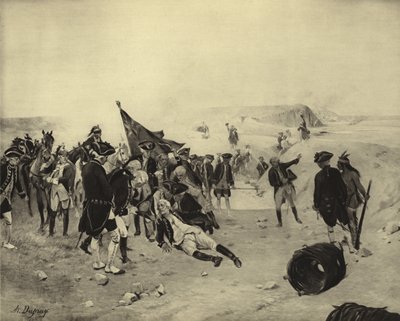 क्यूबेक की घेराबंदी, 1759 (गुरुत्वाकर्षण) द्वारा हेनरी लुई ड्यूप्रे