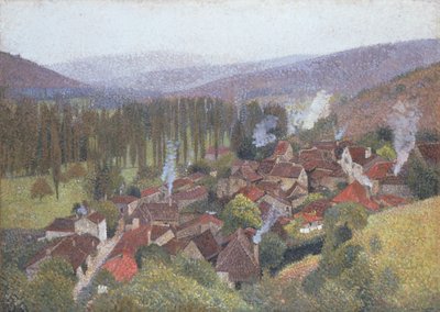 टेरैसे डी मार्क्वेरोल का दृश्य, लेबास्टाइड डु वर्ट, 1935 द्वारा हेनरी मार्टिन